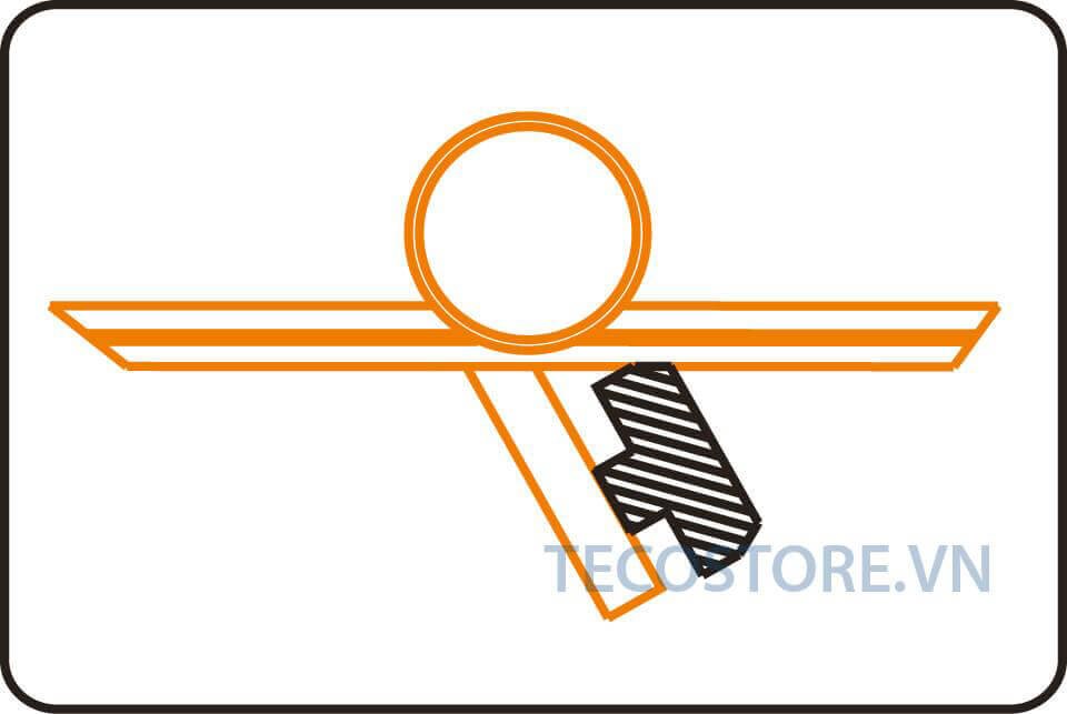 Đo góc vát nhọn của chi tiết lồi