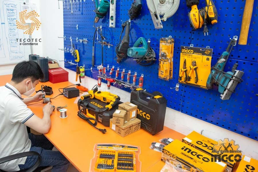 Các dịch vụ bảo hành cho dụng cụ Ingco tại Tecostore