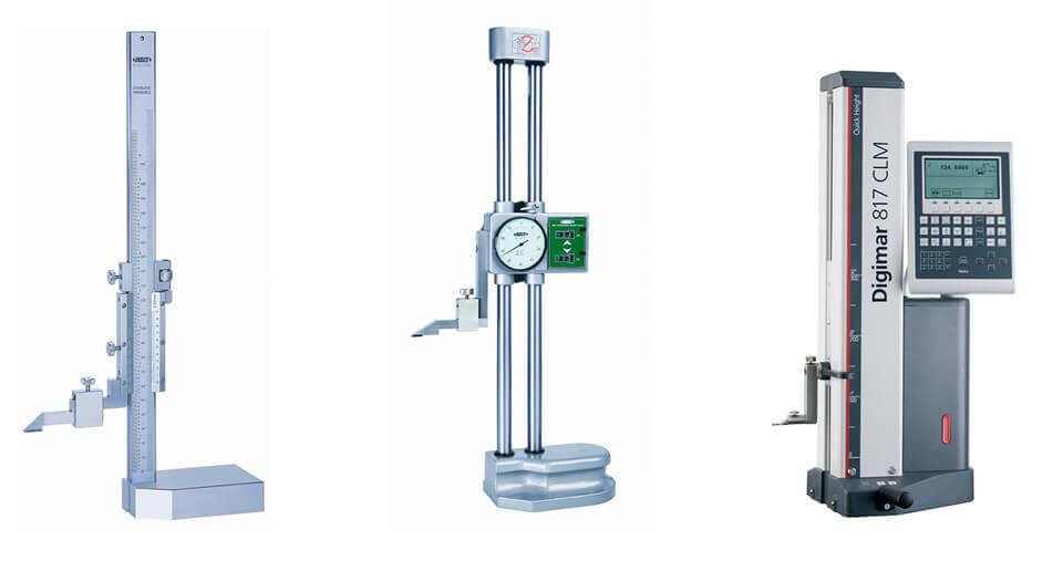 Các loại thước đo cao