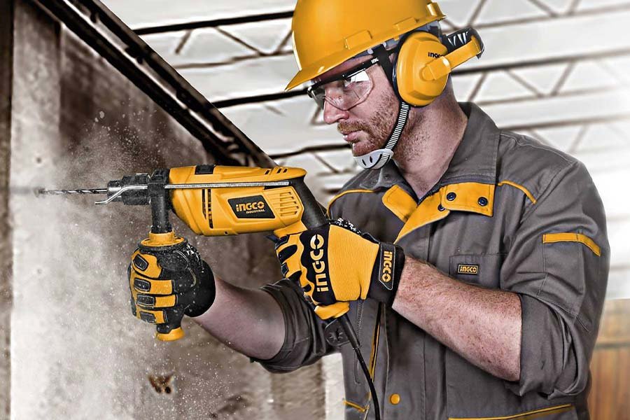 Sử dụng máy khoan búa Ingco cần lưu ý lực đập Sử dụng máy khoan búa Ingco cần lưu ý lực đập