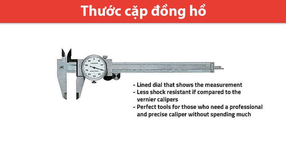 Thước cặp kim đồng hồ 