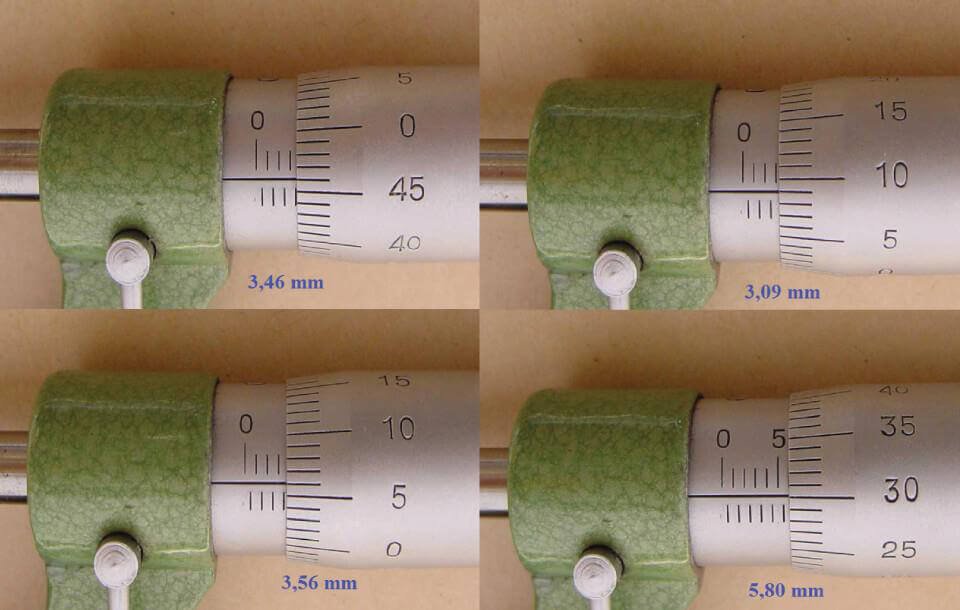 Cách đọc trị số đo thước panme