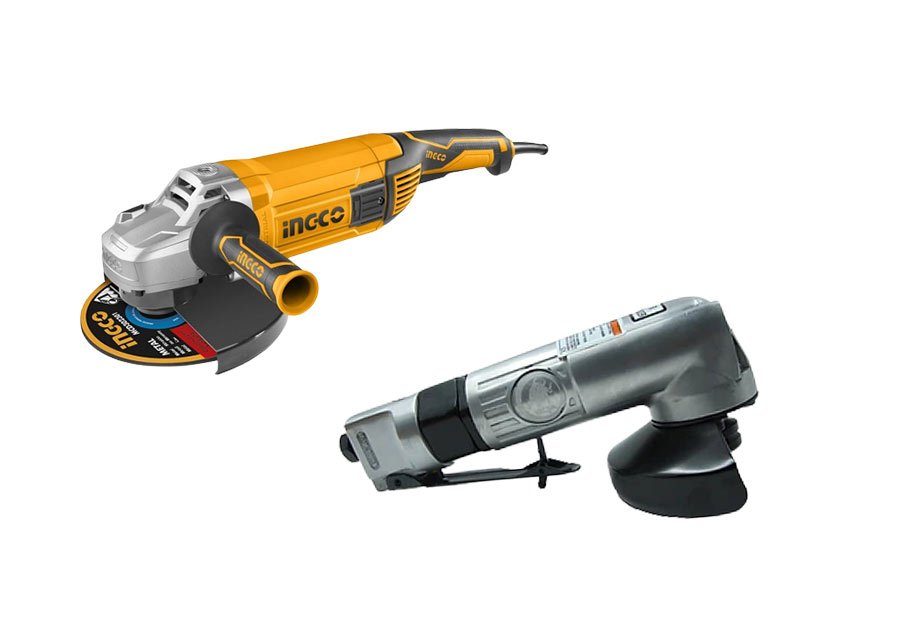 Sự khác nhau giữa máy mài hơi và máy mài điện