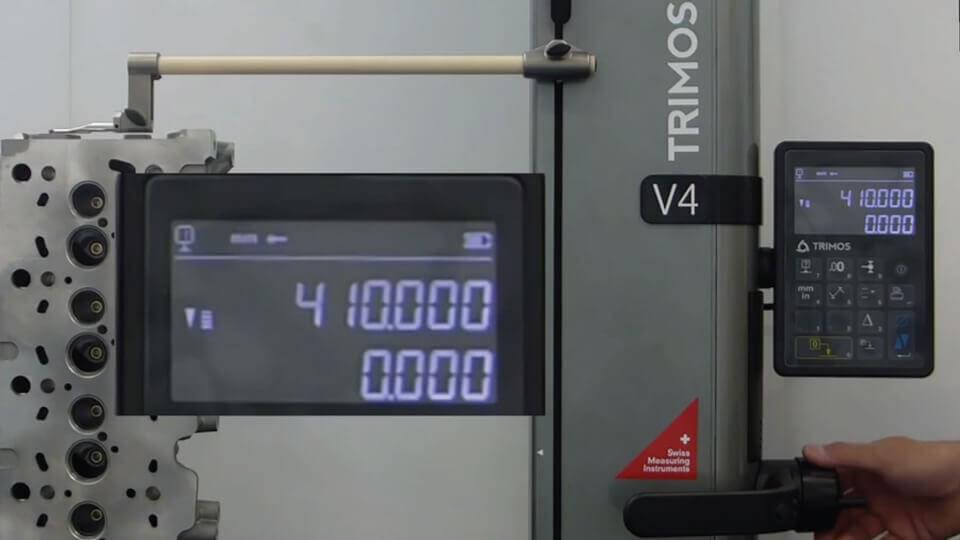 Thước đo cao Trimos cho kết quả đo chính xác