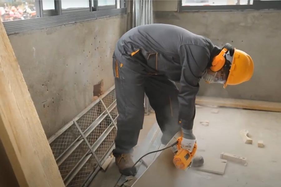 Cách dùng chuẩn của máy cắt gạch INGCO