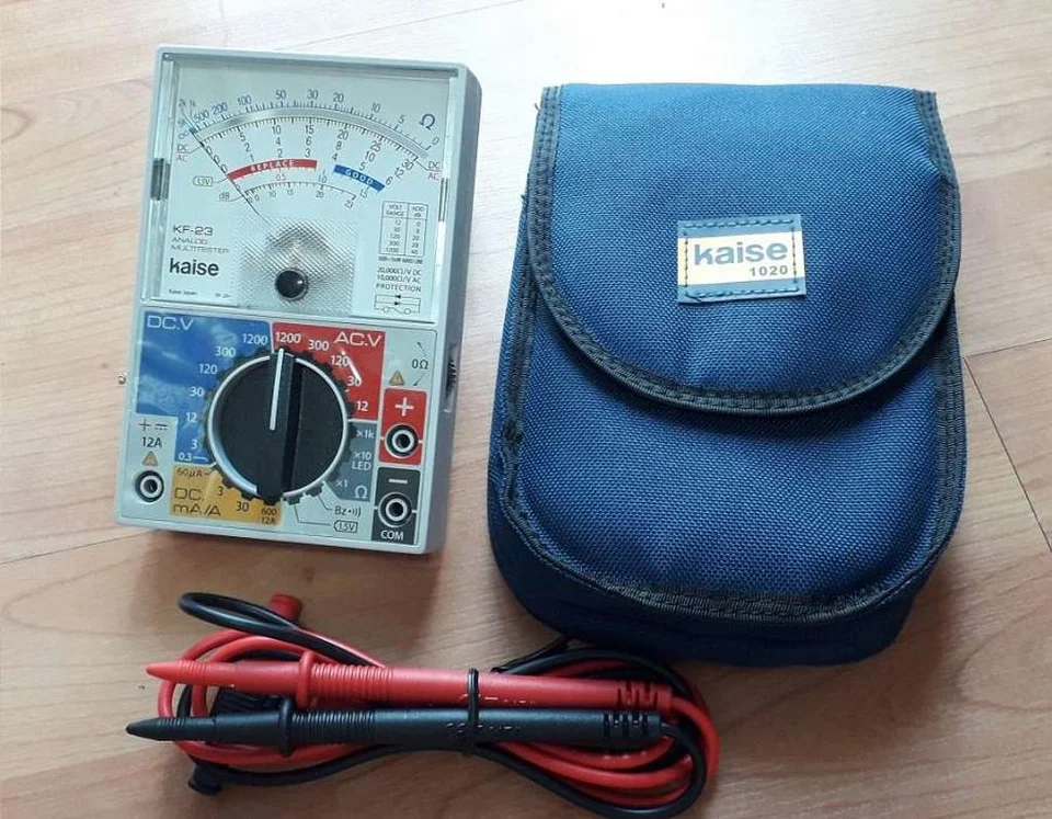 Đồng hồ vạn năng kim Kaise KF-23 cho phép hoạt động ổn định, bền bỉ