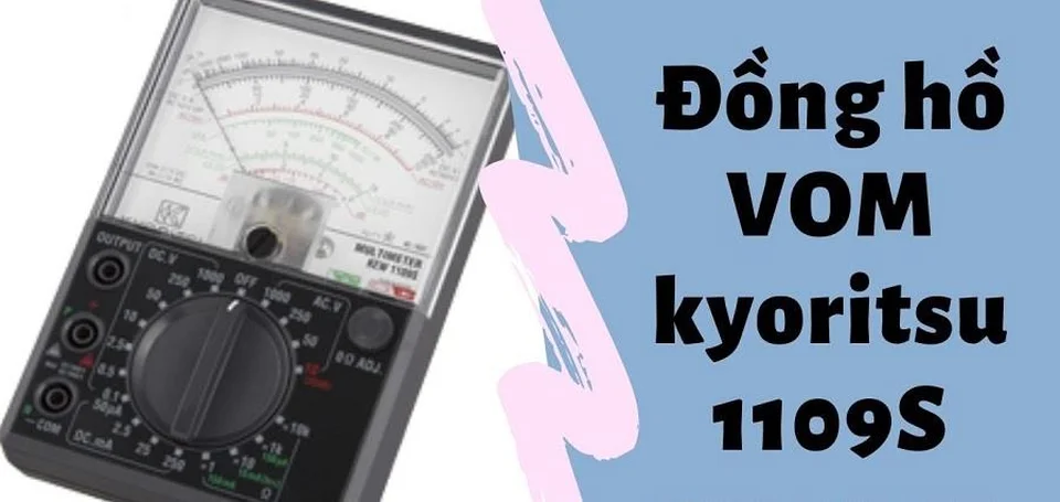 Kyoritsu 1109S ứng dụng nhiều cho sửa chữa tại nhà, các trung tâm bảo hành thiết bị...