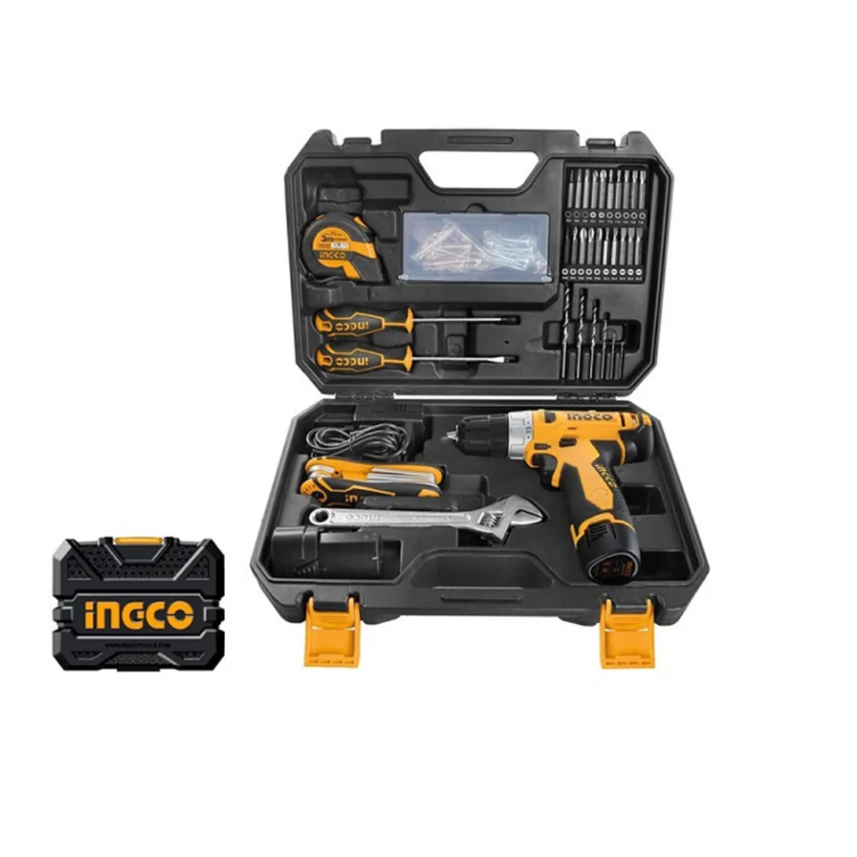 Máy khoan INGCO đi kèm đầy đủ phụ kiện chính hãng