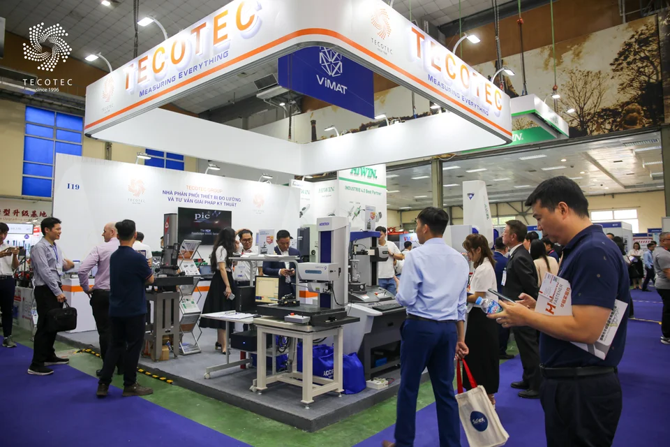 Toàn cảnh gian hàng I19 của TECOTEC tại VME2023