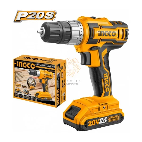 Máy khoan dùng pin INGCO CDLI20024 Máy khoan dùng pin INGCO CDLI20024