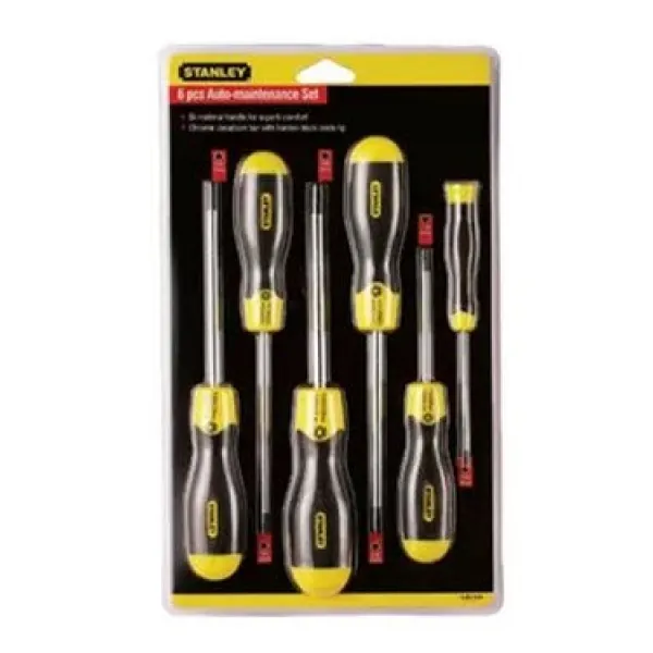 Bộ vít hoa thị 6 chi tiết Stanley 65-156-2