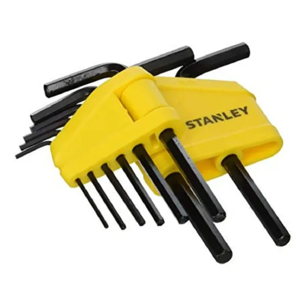 Bộ lục giác 8 chi tiết hệ mét Stanley