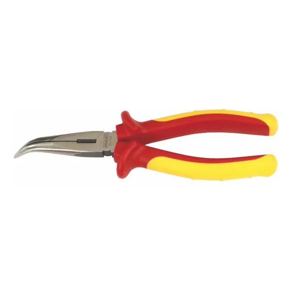 Kìm nhọn mỏ cong chuyên dùng 8 inch/200mm Stanley 84-008