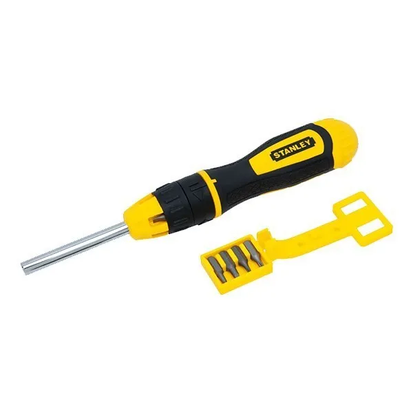 Bộ tuốc nơ vít đa năng đảo chiều 10 mũi Stanley STHT68010-8